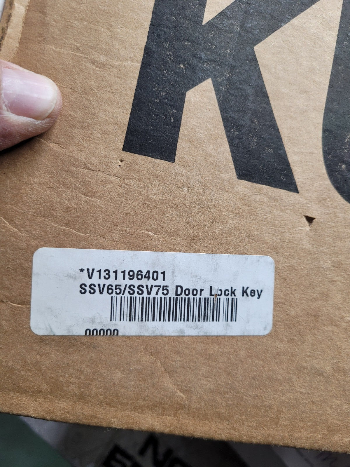 MISSING PARTS - KUBOTA S6966 V131196401 BONNET LOCK KIT SSV65/SSV75 V1311-96401