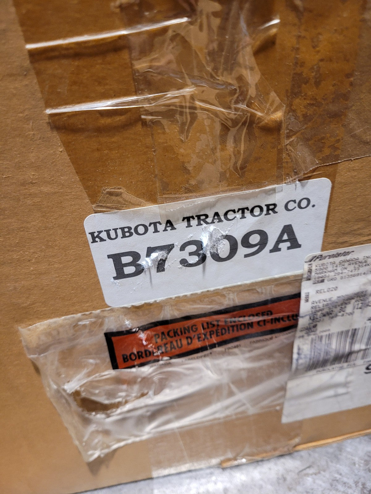B7309A KUBOTA KU0214 SINGLE SECTION VALVE KIT FOR B-20 SERIES