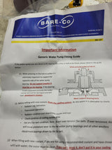 B4847 BARE-CO  WATER PUMP FOR MF35 MF40