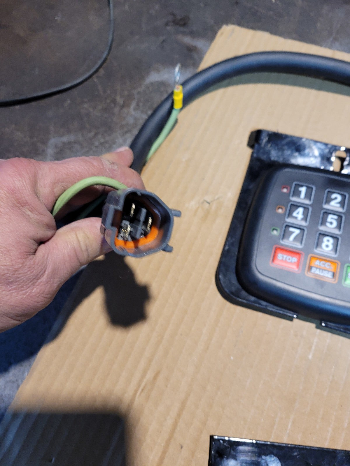 KUBOTA KEYLESS KEYPAD PINPAD K7209