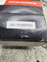 W208PPB8 Disc Harrow Ball Bearing [1-1/8" Square Bore x 80 mm OD]