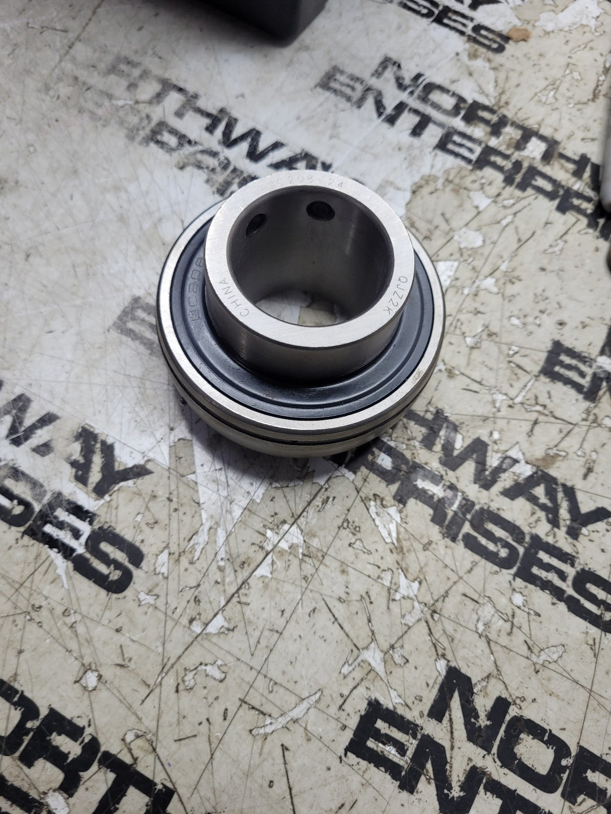 W208PPB8 Disc Harrow Ball Bearing [1-1/8" Square Bore x 80 mm OD]