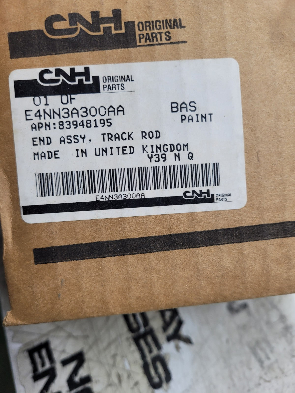 83948195 - TRACK ROD END ASSY - NEW HOLLAND AGRICULTURE