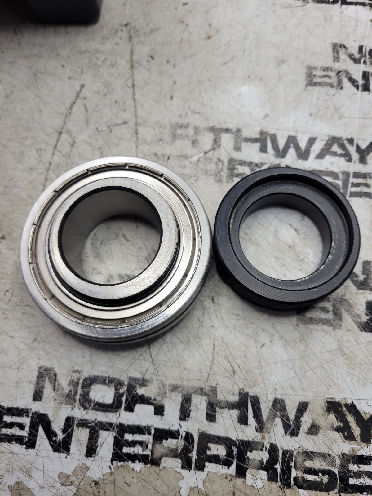 Westward SA208-24G Ball Insert Bearing BEISA208-24G 1-1/2 in Bore Diam., 3.1496