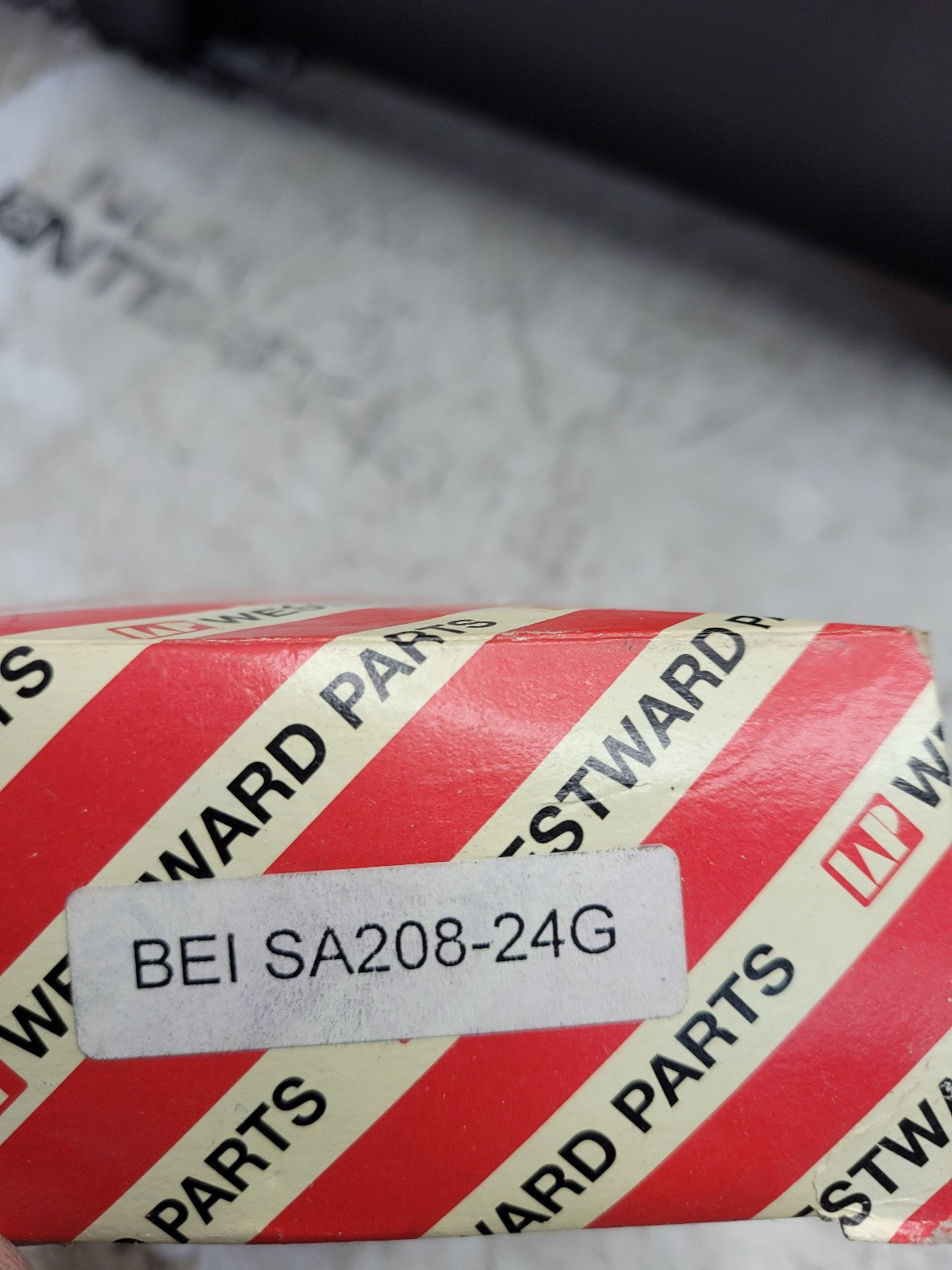 Westward SA208-24G Ball Insert Bearing BEISA208-24G 1-1/2 in Bore Diam., 3.1496