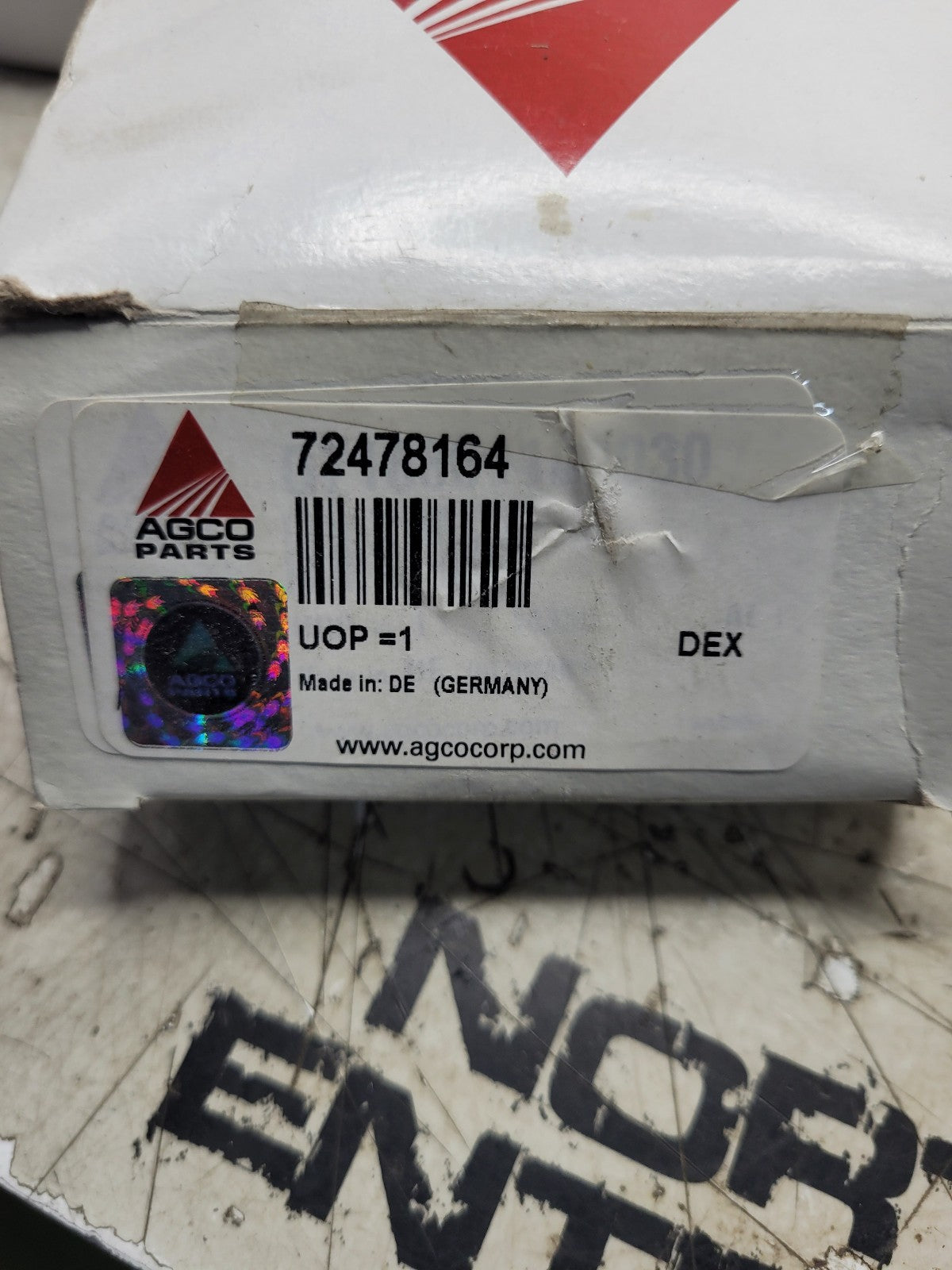72478164 AGCO Switch, Push Button, Pressure, Front Power Lift, Lowering