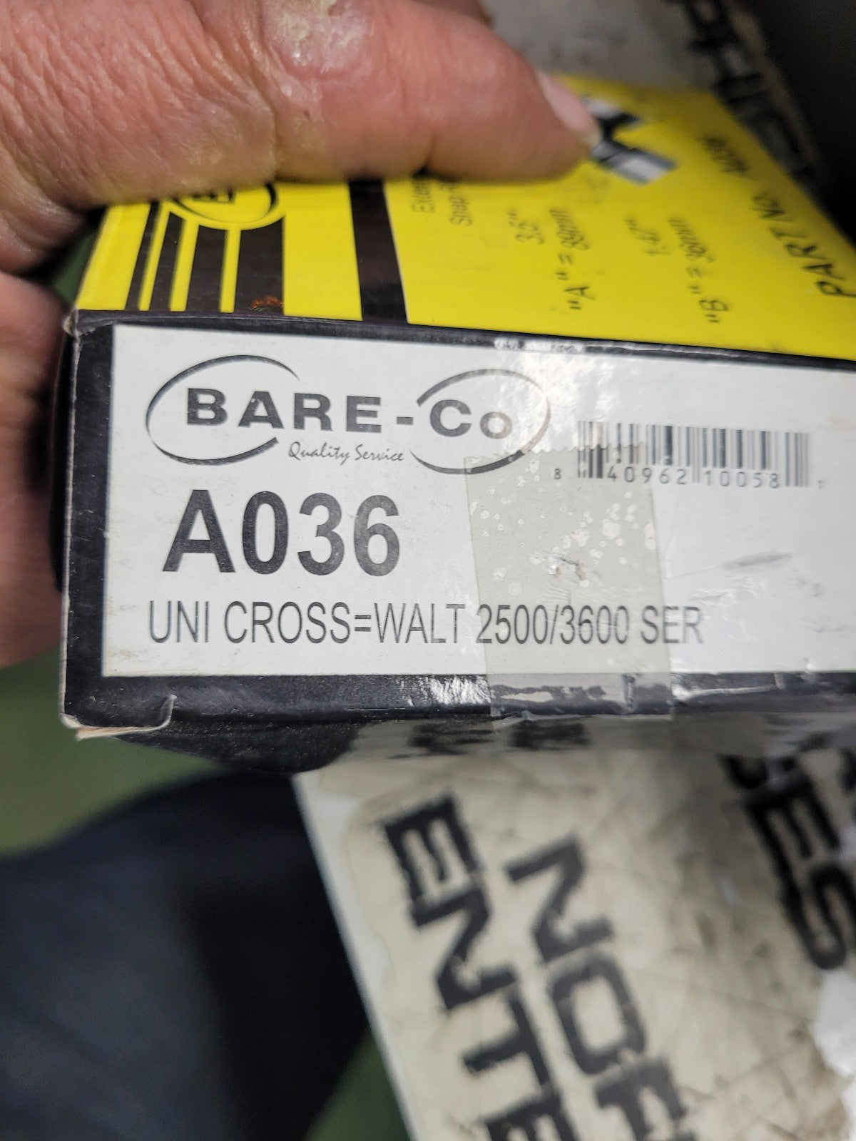 A036 CROSS U JOINT KIT