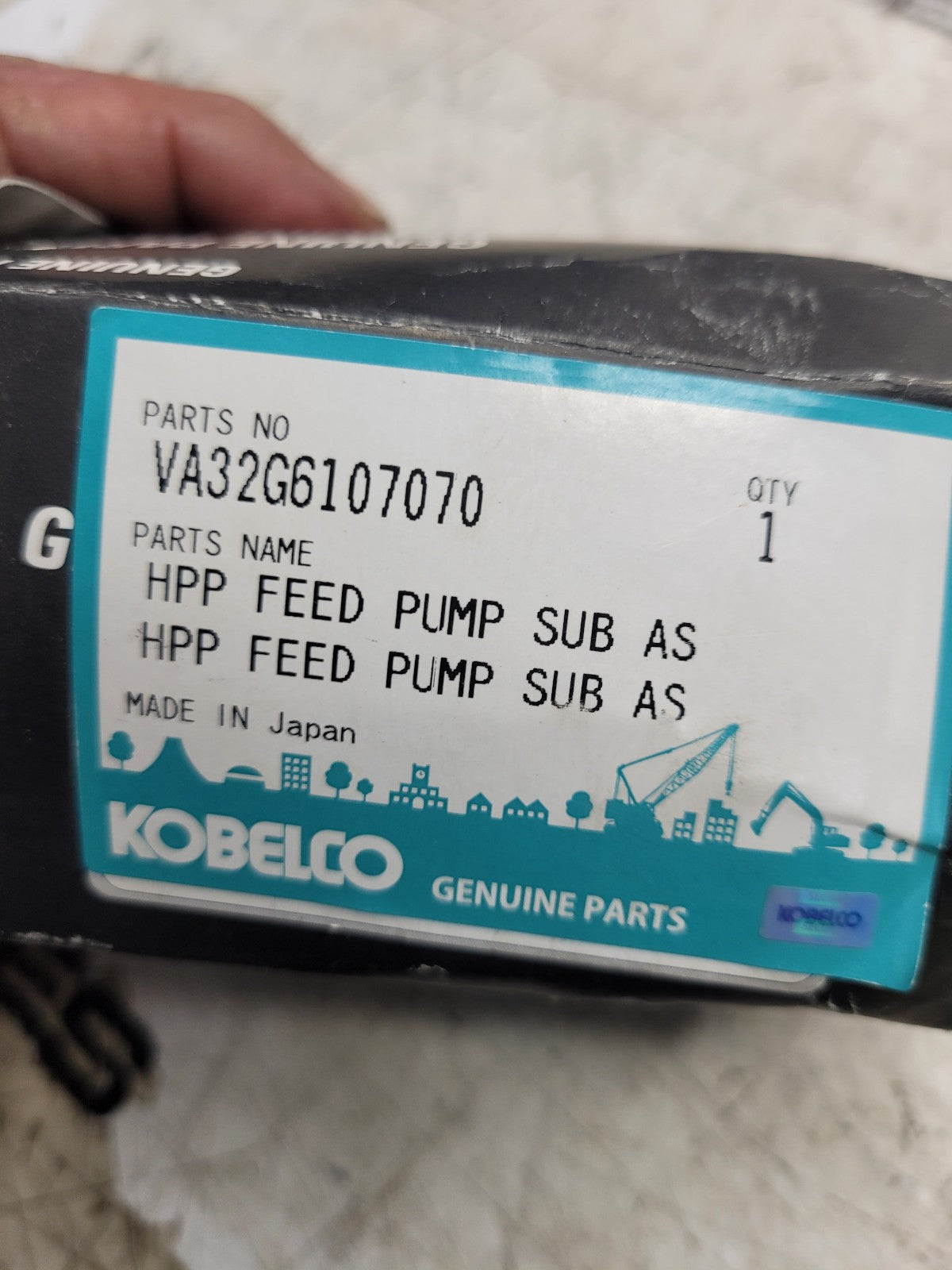 VA32G6107070 KOBECO PUMP FEED INJECTION PUMP FEED PUMP
