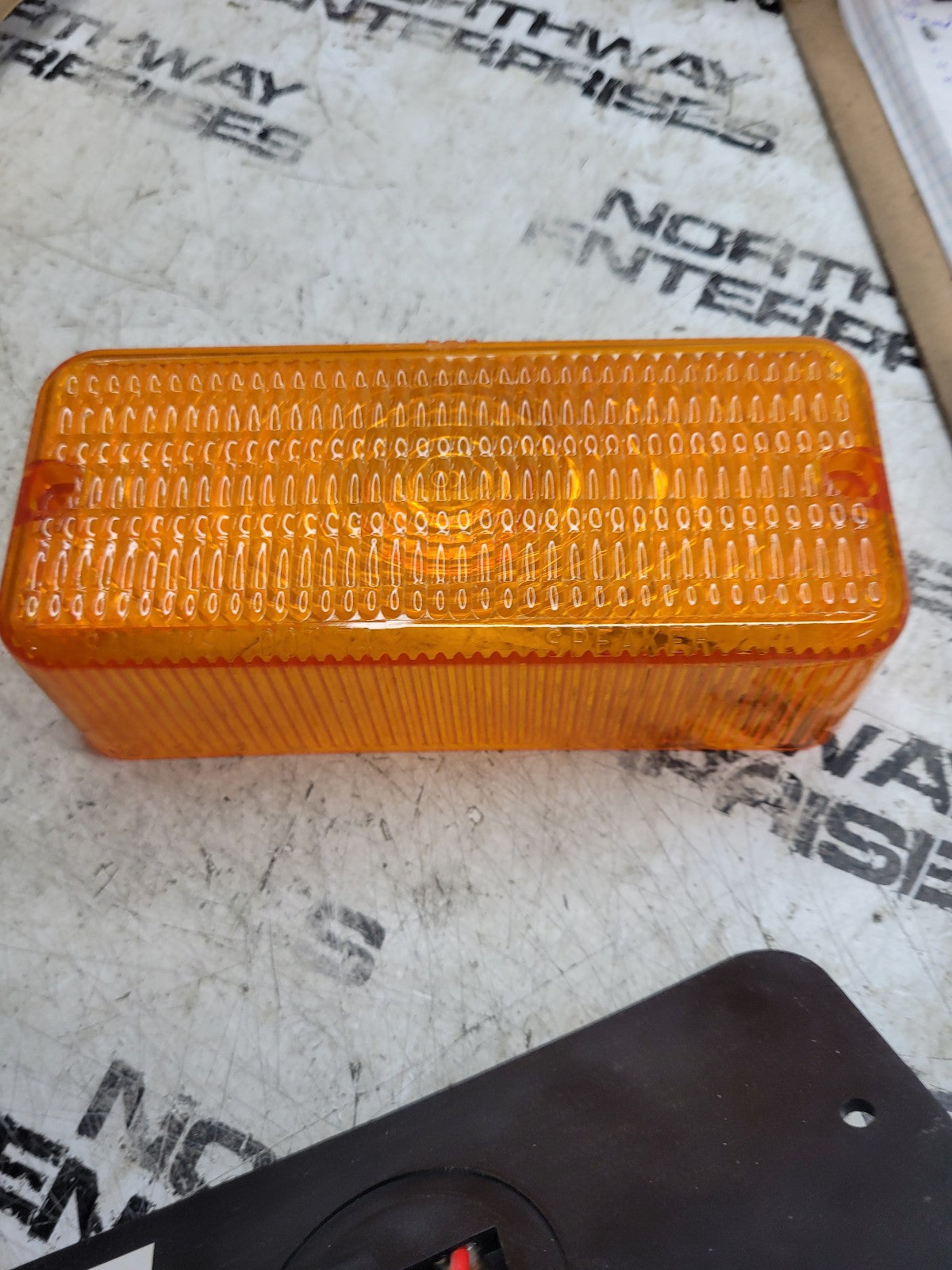 FENDT 72312925 AMBER MARKER LAMP CLEARANCE LIGHT
