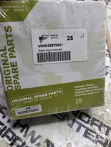 1 BOX OF 25PC - VN9935870001  Mower blade 25x right fits Vicon (Kverneland)