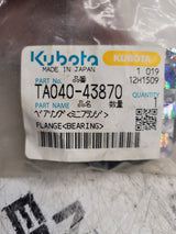 TA040-43870 Genuine Kubota Lever Flange