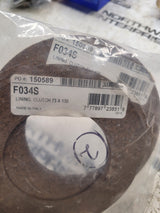 2pc - F034S Clutch Lining  Replacement Friction Disc Braber Equipment 70mm id