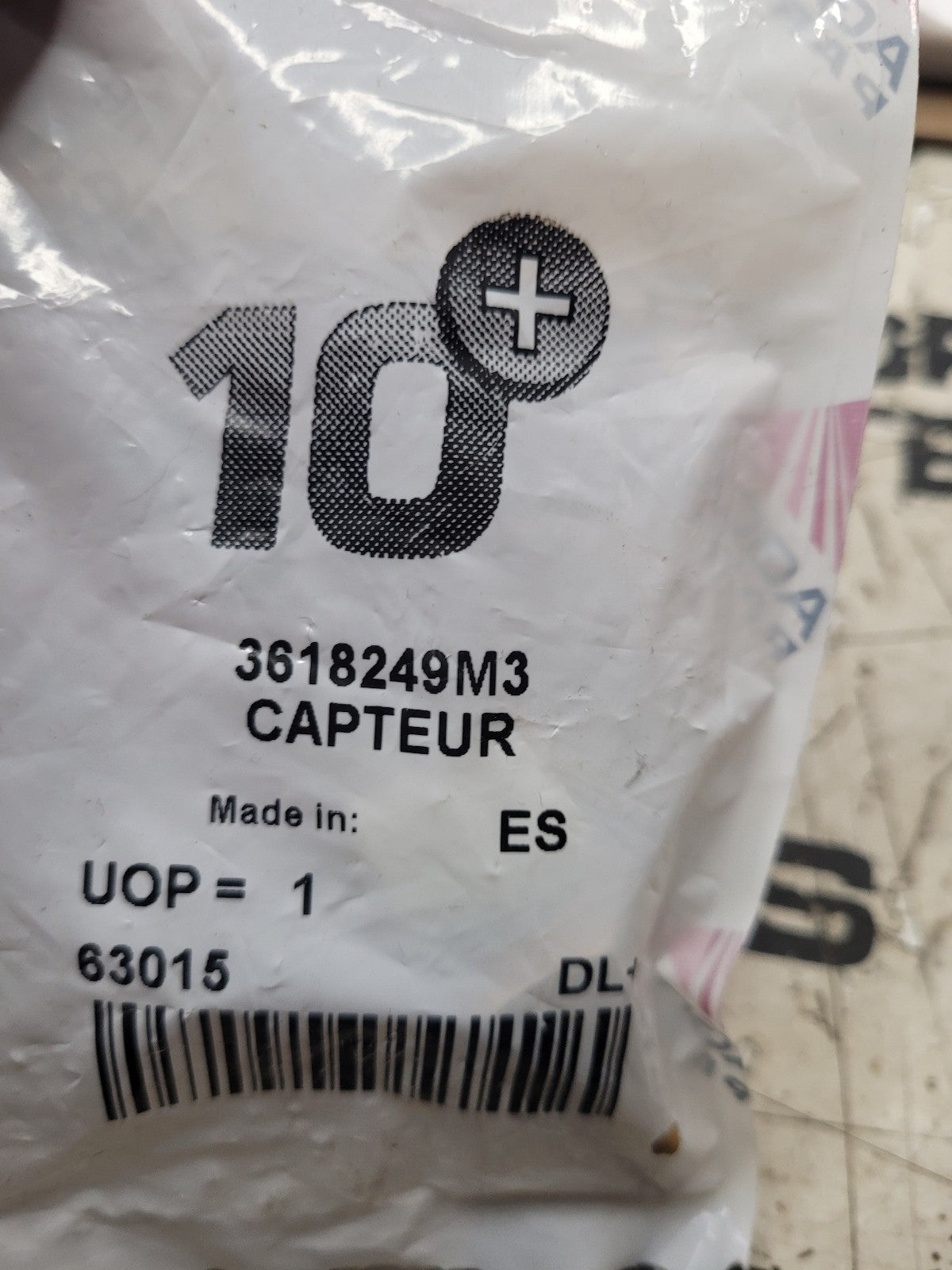 3618249M3 AGCO Inductive Sensor MASSEY FERGUSON Challenger