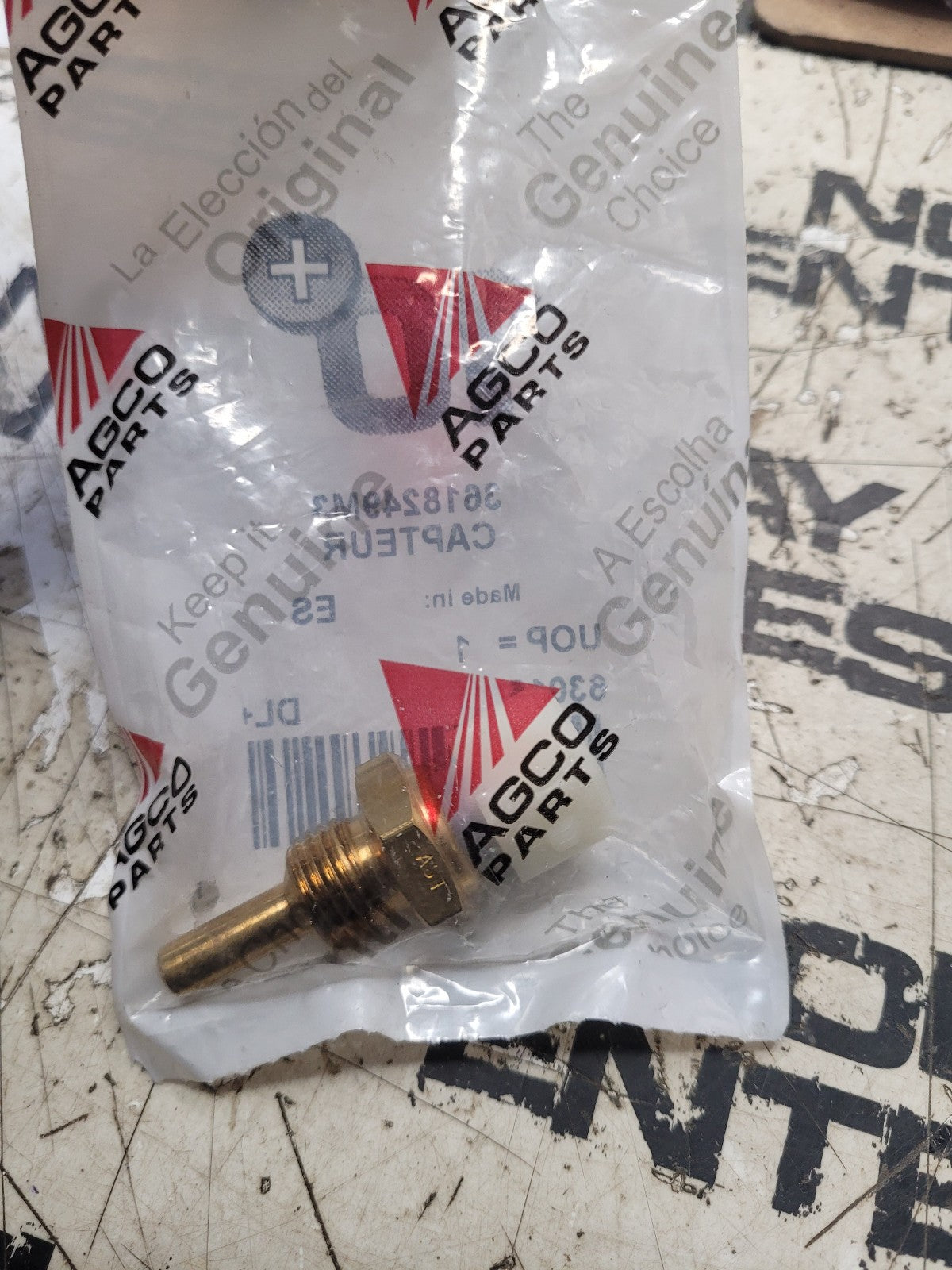 3618249M3 AGCO Inductive Sensor MASSEY FERGUSON Challenger
