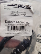 NEW DMAC-CT AG CAM CABLE AgCam/EnduraCam 36? Camera Tail Straight