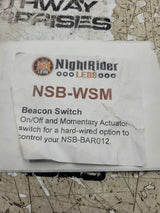 NSB-WSMP ; On/Off Momentary Actuator Switch