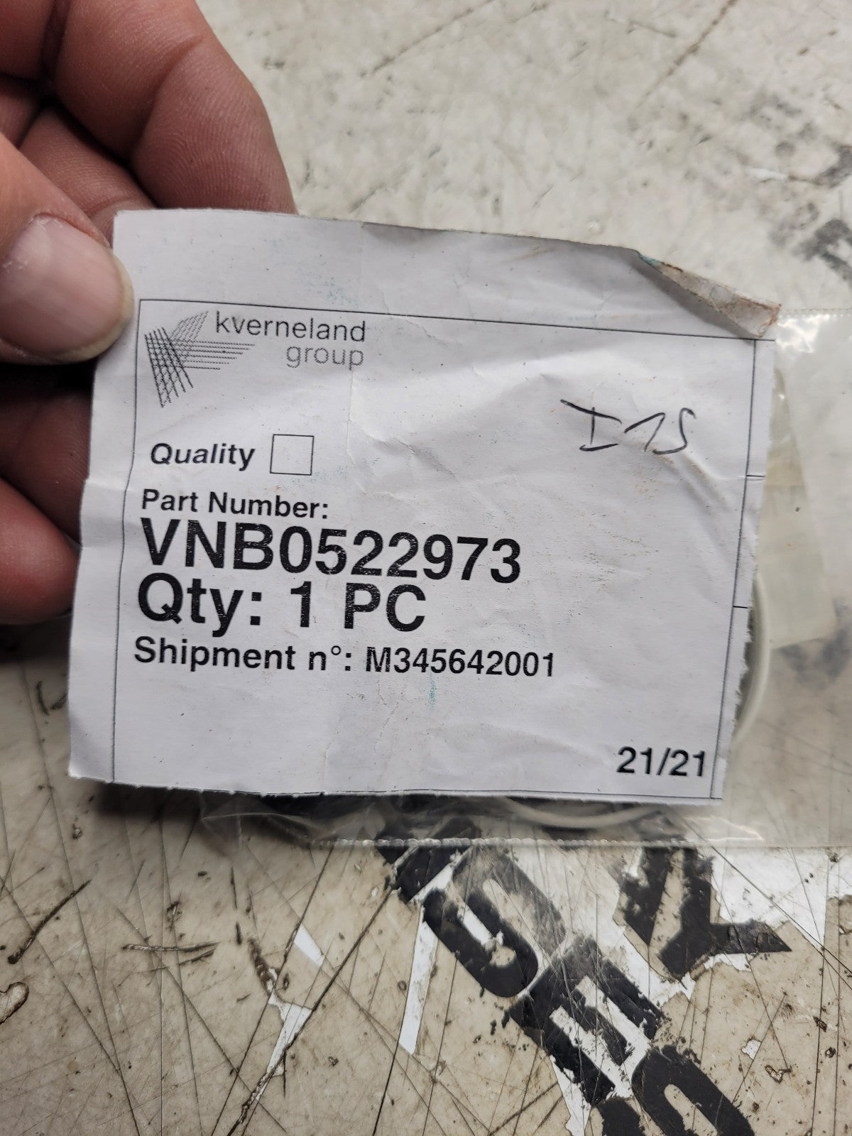 VNB0522973 KVERNELAND Kubota Buzzer