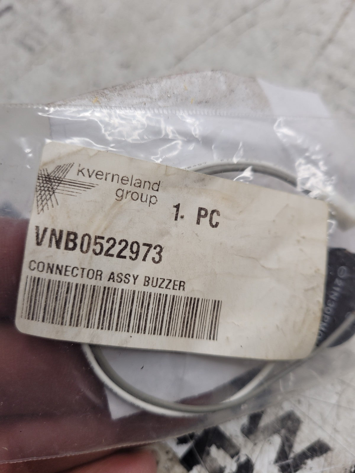VNB0522973 KVERNELAND Kubota Buzzer
