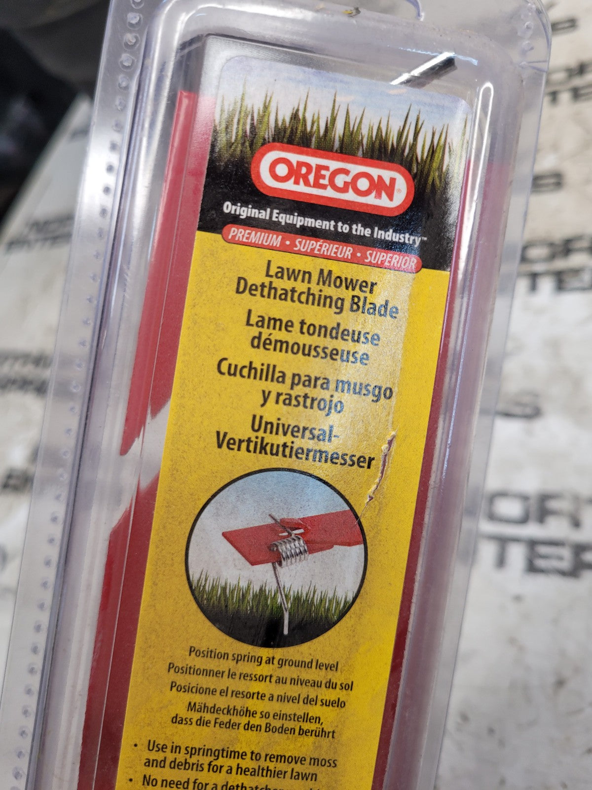690-618-0 OREGON Lawn Mower Dethatching Blade 18"