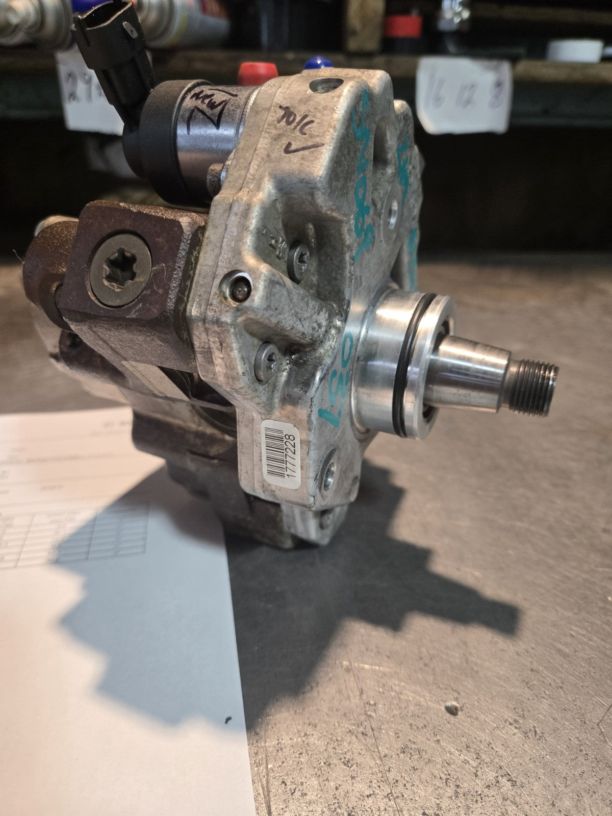 Tested 0445020037 Bosch CP3 Injection Pump 07-10 GM Duramax 8973613516