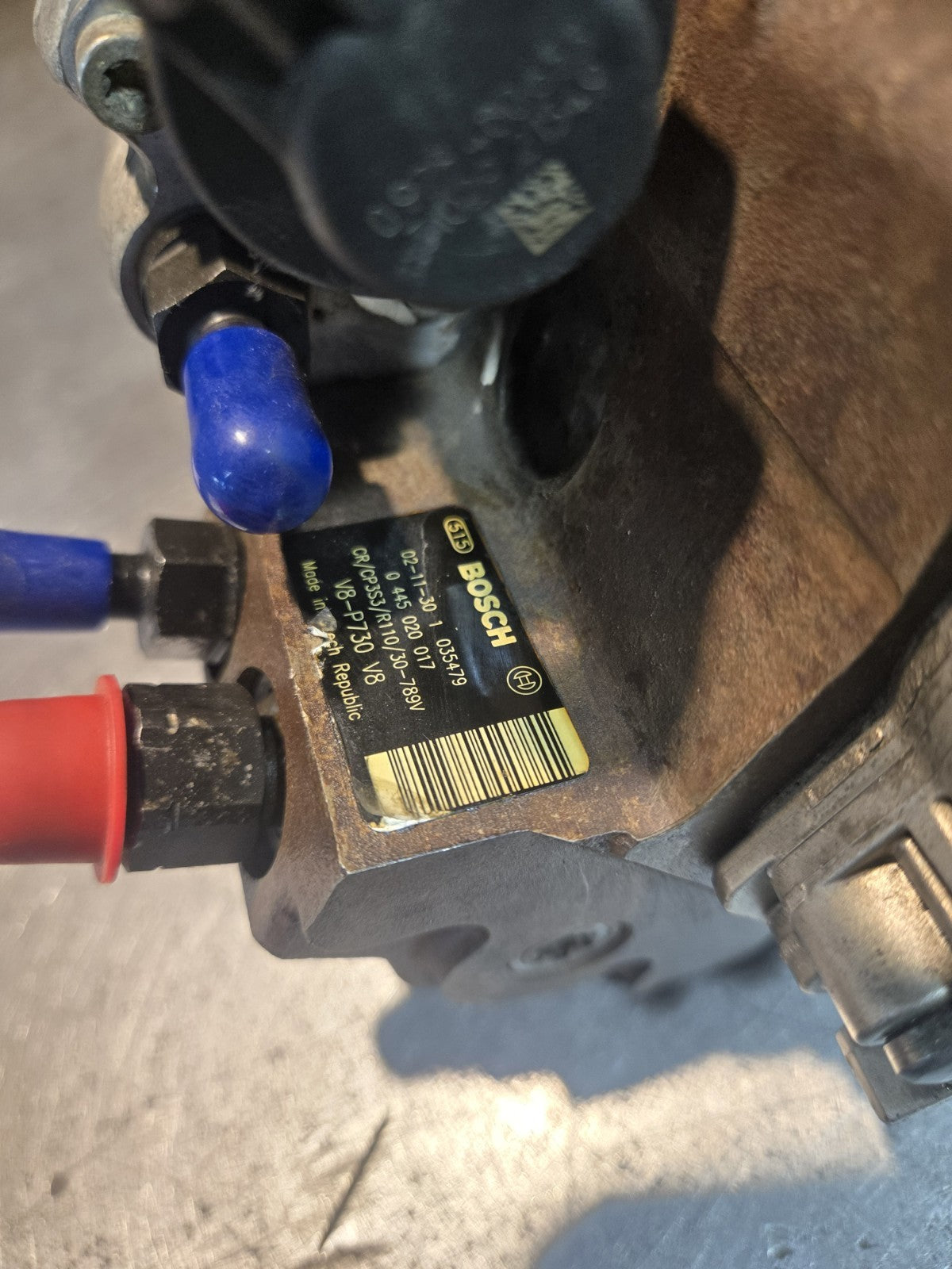 TESTED 0445020017 Bosch CP3 Pump  GM Duramax  8972080732