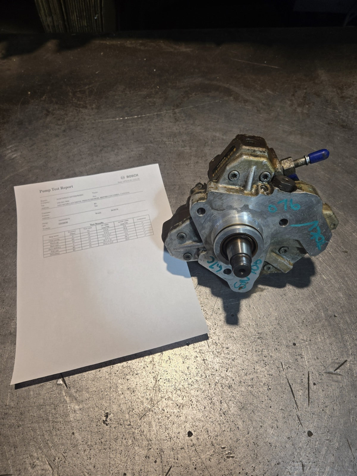 TESTED 0445020076 CP3 INJECTION PUMP 2007-18 Dodge Ram Cummins 6.7L 4944084