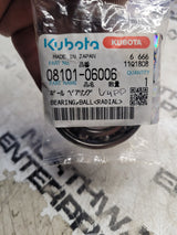NEW KUBOTA 08101-06006 BALL BEARING 08101 06006