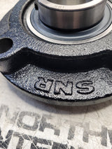 New SNR Bearing UCFC-209-28 RAL 9005 1 3/4" Round Flanged Mounted Bearings