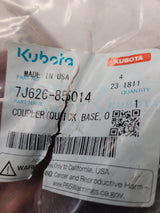 7J626-85014 KUBOTA QUICK COUPLER BASE