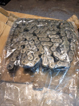 80-2 Roller Chain Double Strand 10 Feet Plus Connecting Master Link