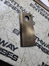 1 BOX OF 25PC - VN9936156001 BLADE Cranked Mower Blade RH 106mm, Clockwise