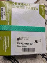 1 BOX OF 25PC - VN9936156001 BLADE Cranked Mower Blade RH 106mm, Clockwise