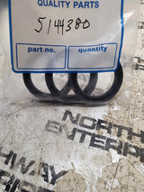 LOT OF 3 - 5144380 - Double Lip Seal - 45 mm ID x 60 mm OD x 7 mm Thk