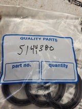 LOT OF 3 - 5144380 - Double Lip Seal - 45 mm ID x 60 mm OD x 7 mm Thk