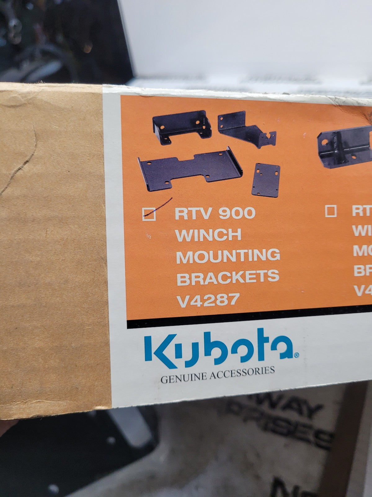 New 75760 Warn Winch Mounting Kit For RTV900 v4287