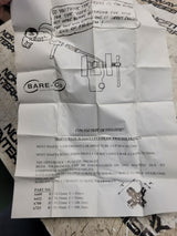 BARE-CO A010 22mm x 55mm PTO Shaft Universal Joint (External Circlip)