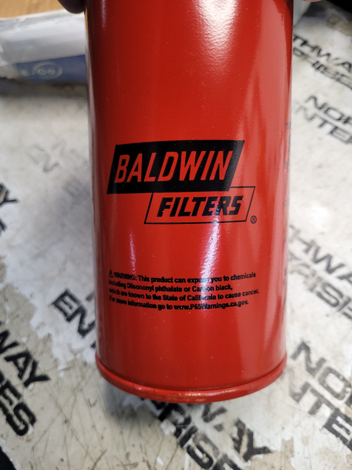 Baldwin Heavy Duty BT372-10 Hydraulic/Transmission Filter,8-1/16 In
