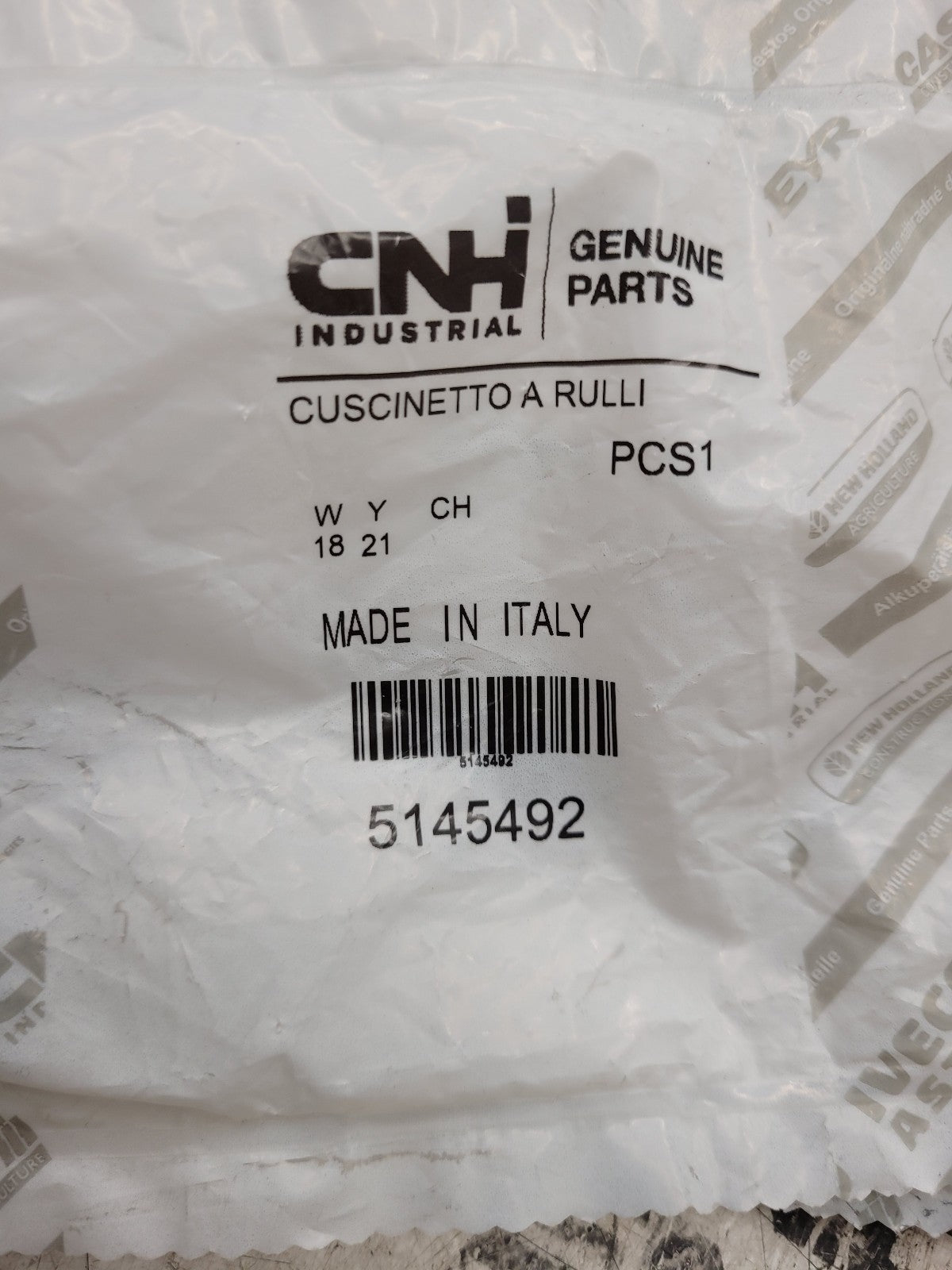 1 BAG OF 22PC - 5145492 CNH ROLLER BEARING NEEDLES 30 mm ID x 40 mm OD x 29 mm