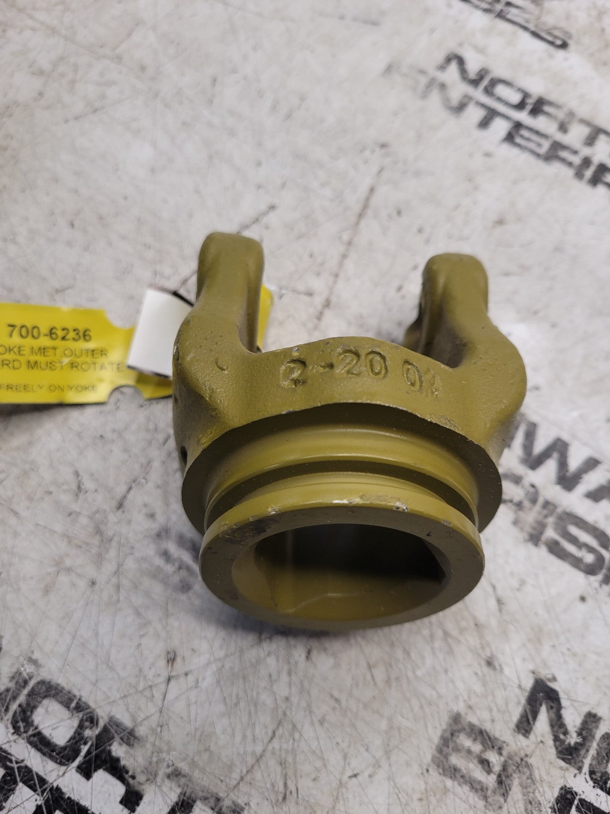 Weasler 1-29/64" (36.8 MM) Tri-lobe Shaped Bore Fits Outer Profile Yoke Series 2