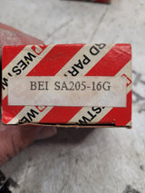 SA205-16G Insert Bearing 1" Bore RE-LUBABLE w/Eccentric Locking Collar