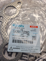 New OEM Kubota Gasket 1A091-12360 EXHAUST MANIFOLD