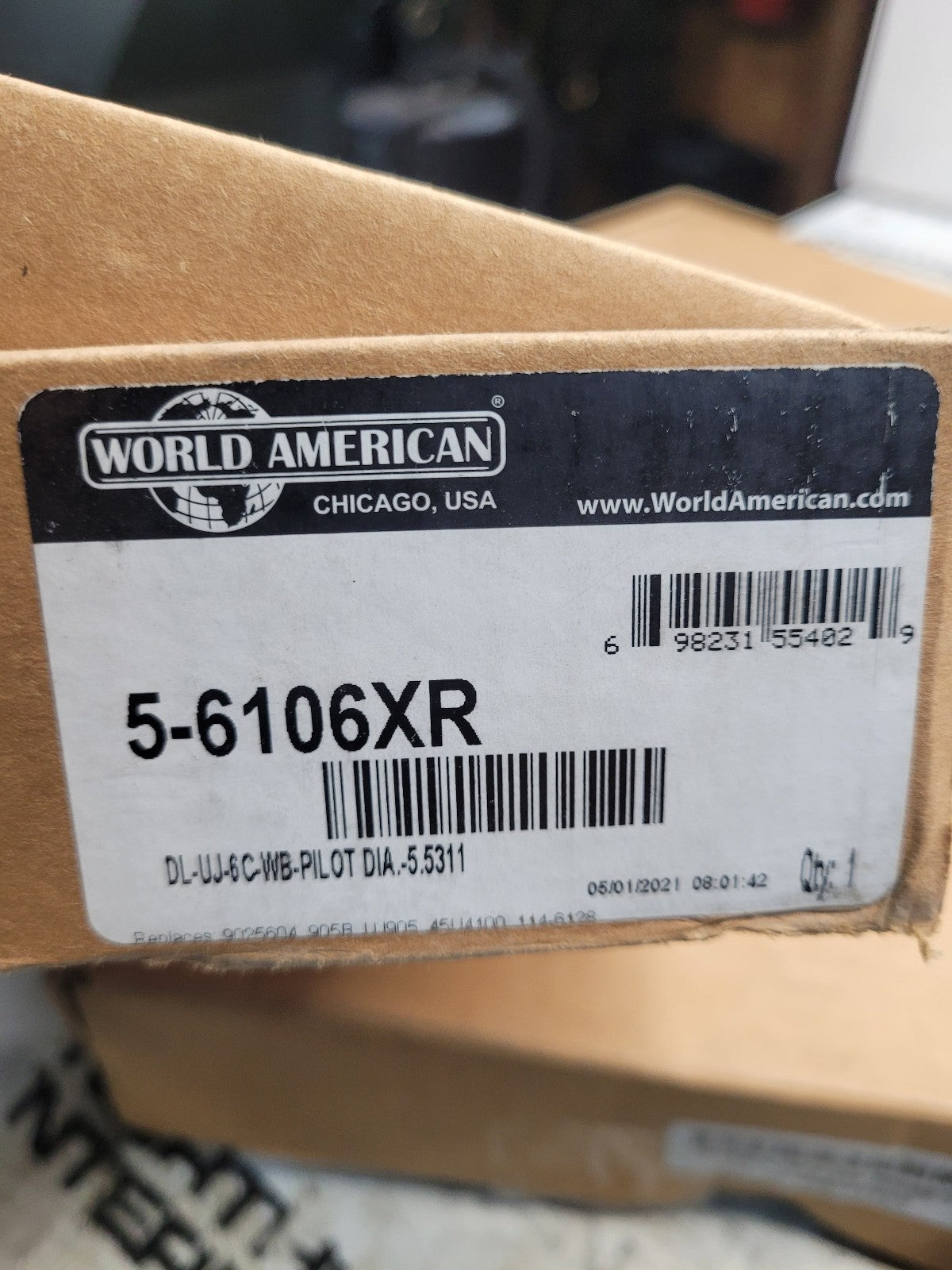 NEW 5-6106XR 14619-010 UJOINT CROSS BEARING KIT