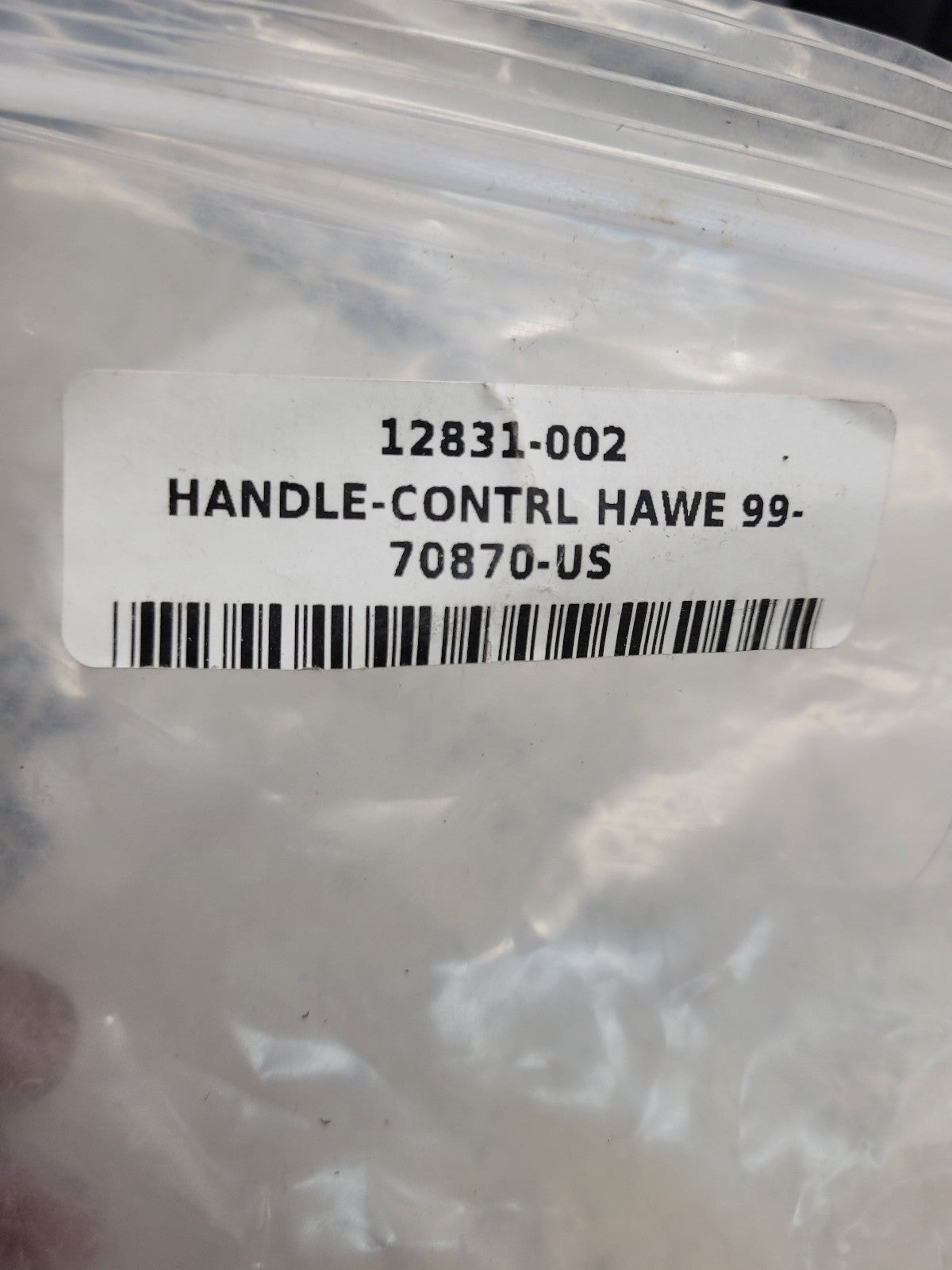 NEW 12831-002 HANDLE-CONTRL HAWE 99-70870-US