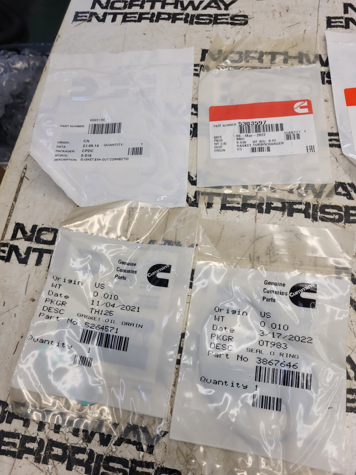 NEW OEM GENUINE CUMMINS 5321627 Turbocharger Tier 4 3.8 liter ISF/QSF