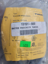 NEW TURCK PROXIMITY SWITCH 13151-000 BI10-G30-AP6X/S1676