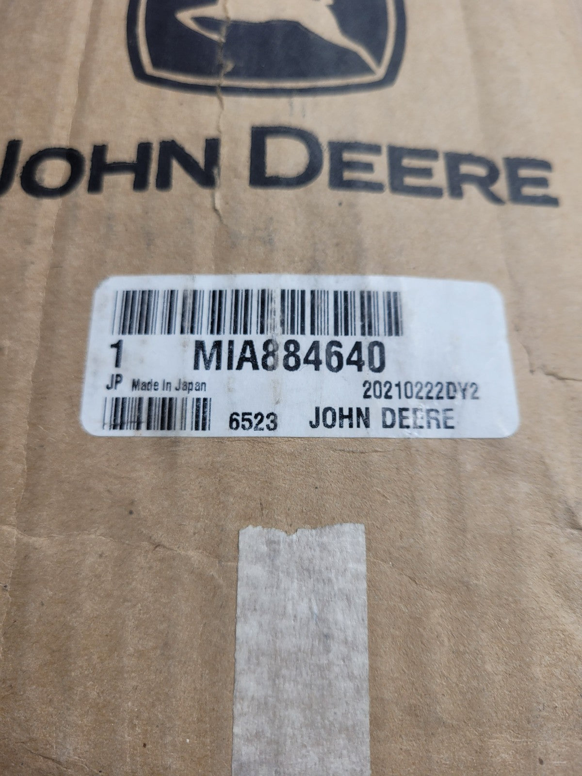 NEW OEM JOHN DEERE MIA884640 ALTERNATOR 123951-77210 12V DENSO