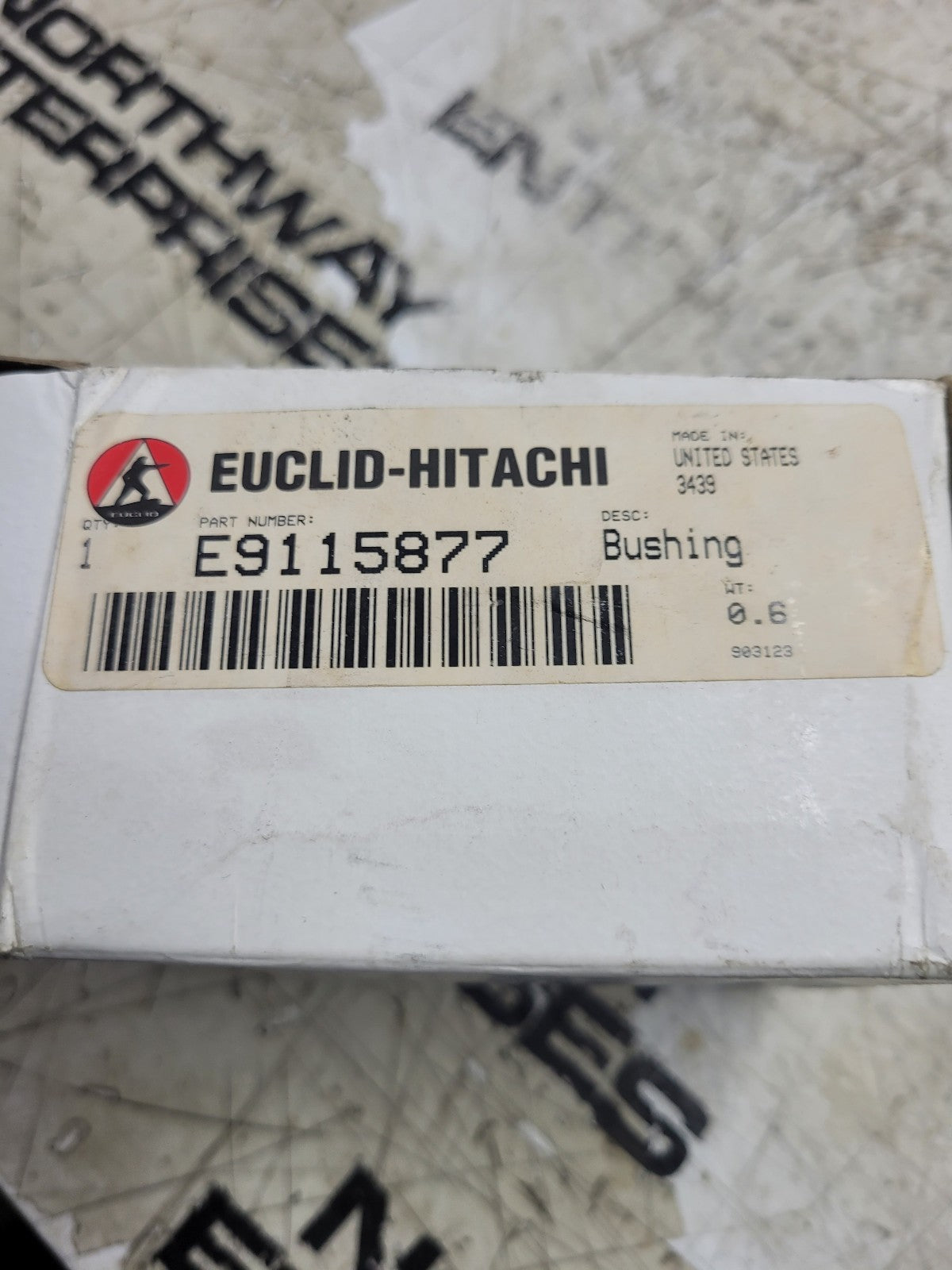 NEW EUCLID HITACHI E9115877 9115877 BUSHING