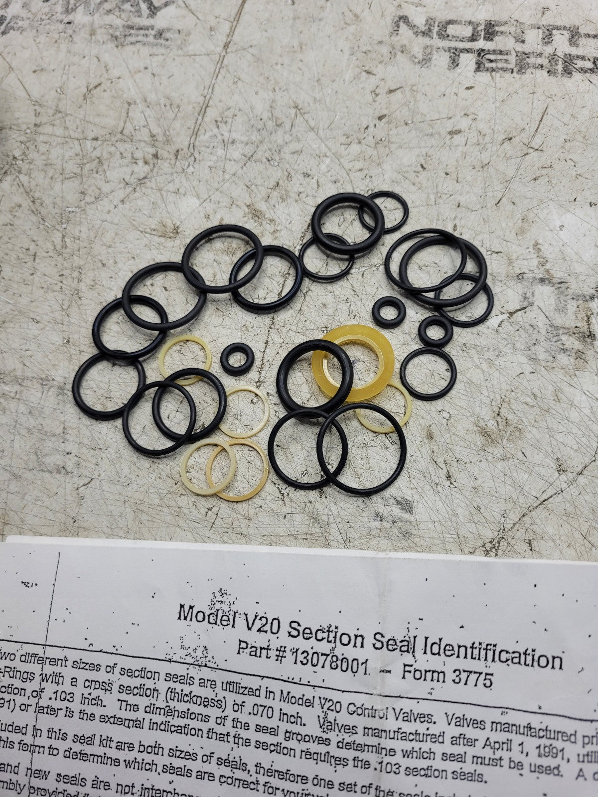 Parker VME 12969637 Volvo Hydraulic Seal Kit 12969637q