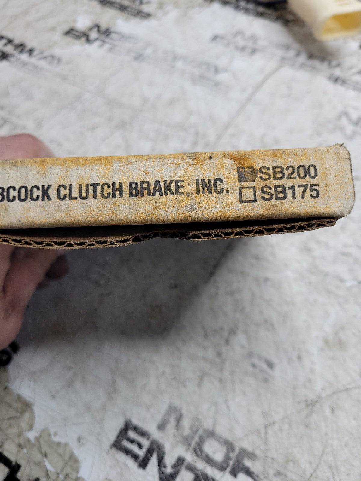New SB200 2" Babcock Design 2 Piece Clutch Brake