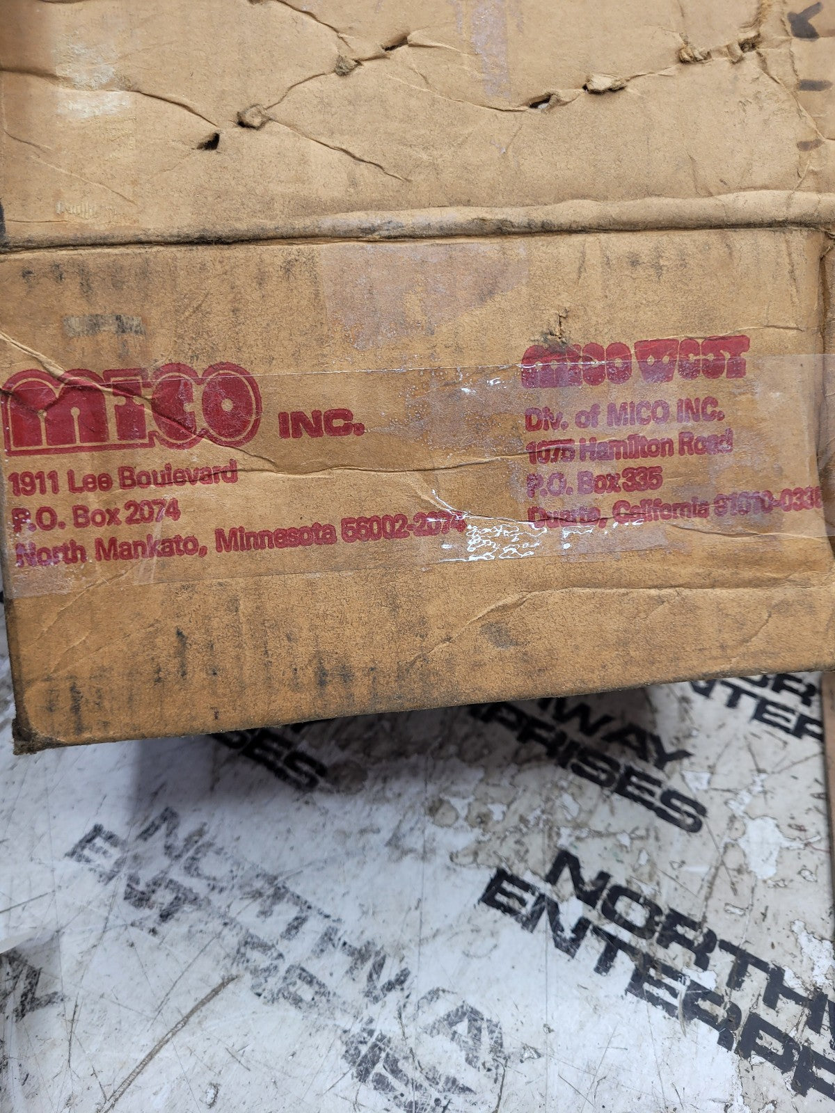 NEW 1920101 MICO Master Cylinder